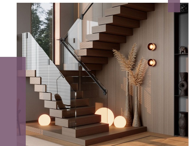 Изготовление и монтаж лестниц в Ноябрьске от 86105 руб. | ПРОЛЁТ-Нбс