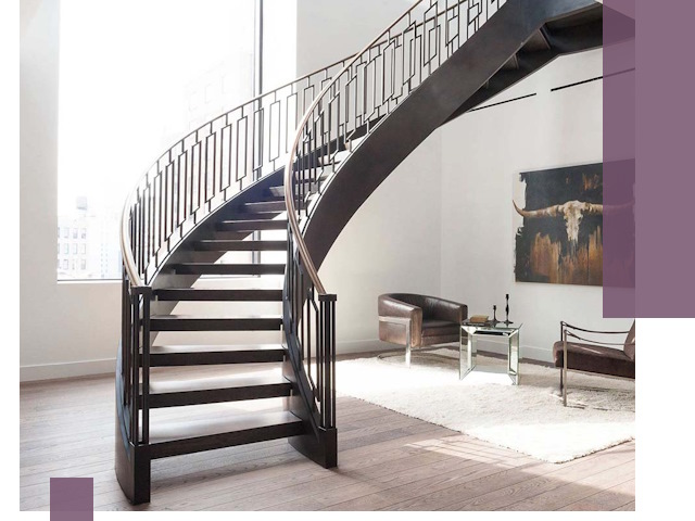 Металлические лестницы на заказ с монтажом и гарантией в Ноябрьске