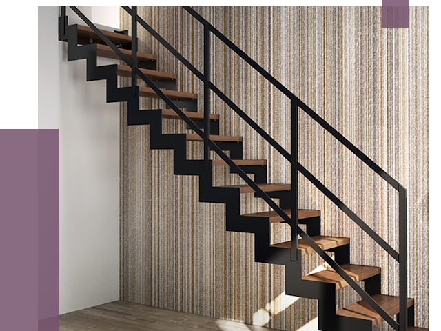 Изготовление металлических лестниц в Ноябрьске от 48118 руб. | ПРОЛЁТ-Нбс