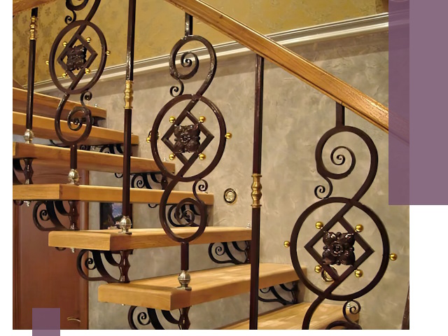 Изготовление кованых лестниц под ключ в Ноябрьске