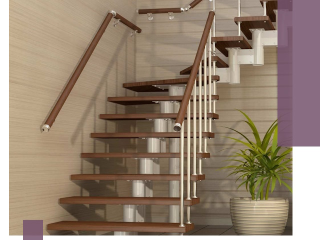 Изготовление модульных лестниц под ключ в Ноябрьске