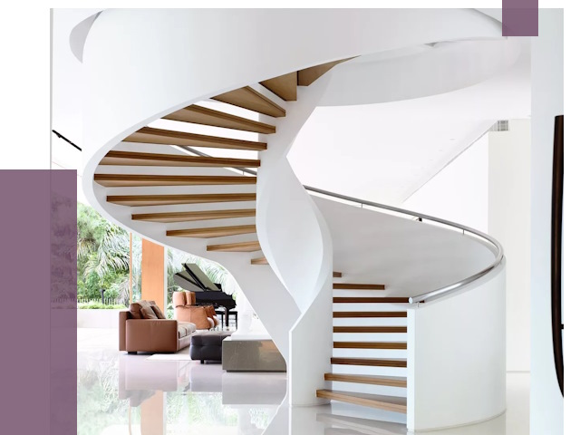 Винтовые лестницы в Ноябрьске под ключ от 48118 руб. | ПРОЛЁТ-Нбс