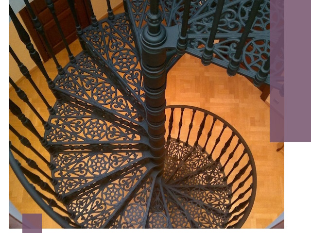 Винтовые лестницы под ключ в Ноябрьске: производство и монтаж