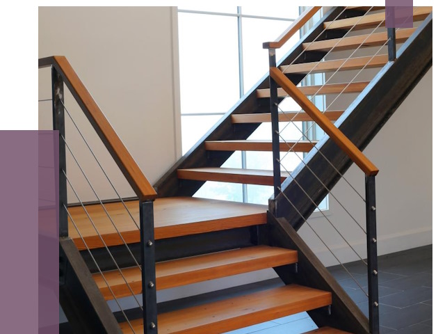 Изготовление лестниц на металлокаркасе в Ноябрьске от 18741 руб. | ПРОЛЁТ-Нбс