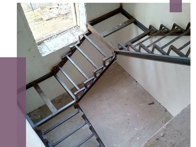 Монтаж лестниц на металлокаркасе в Ноябрьске от 12663 руб. — ПРОЛЁТ-Нбс