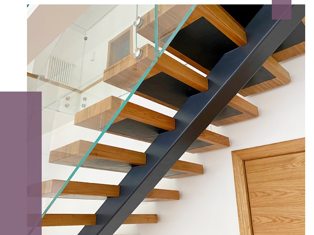 Лестницы на монокосоуре в Ноябрьске от 18741 руб. под ключ | ПРОЛЁТ-Нбс