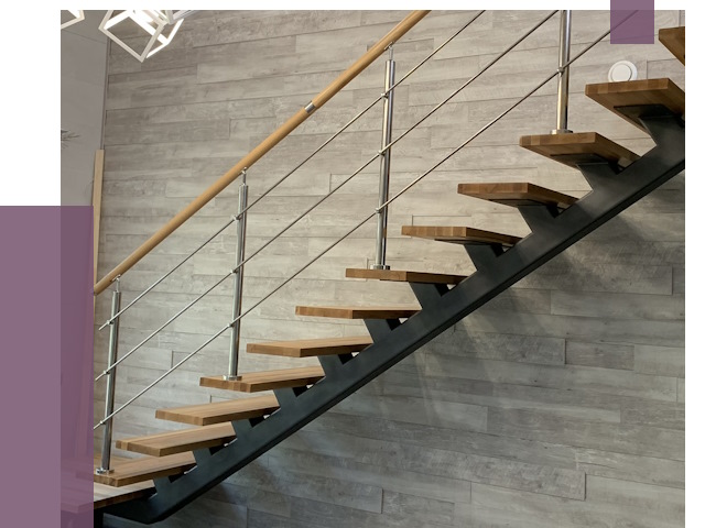 Изготовление лестниц на монокосоуре в Ноябрьске от 75469 руб. 