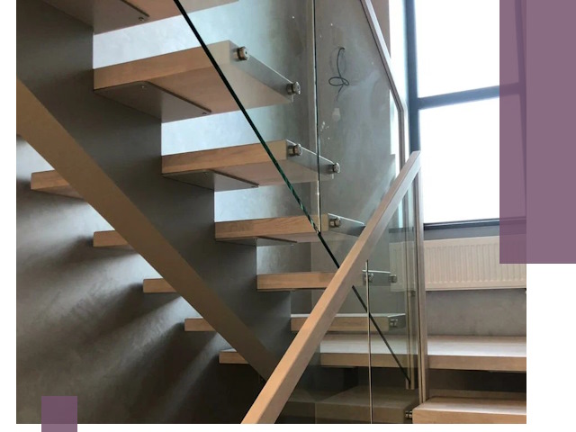 Изготовление лестниц на монокосоуре в Ноябрьске с монтажом и гарантией