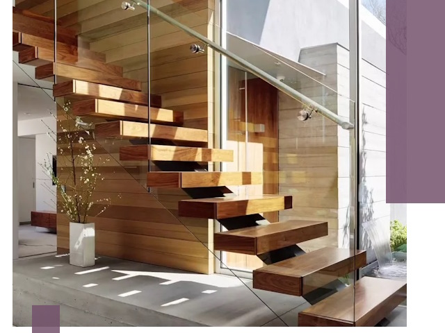 Современные лестницы на заказ в Ноябрьске — изготовление и монтаж