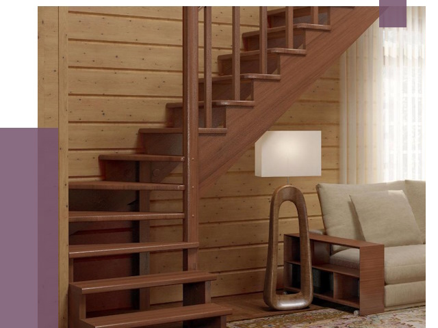 Лестницы эконом класса в Ноябрьске от 18082 руб. бюджетные решения