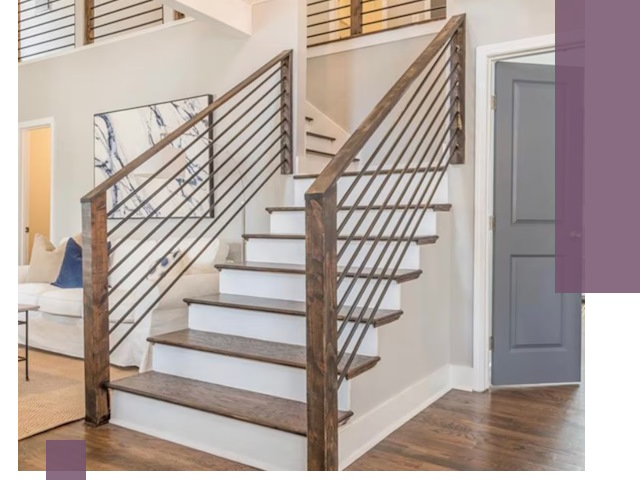 Лестницы для коттеджа под ключ в Ноябрьске — изготовление и монтаж