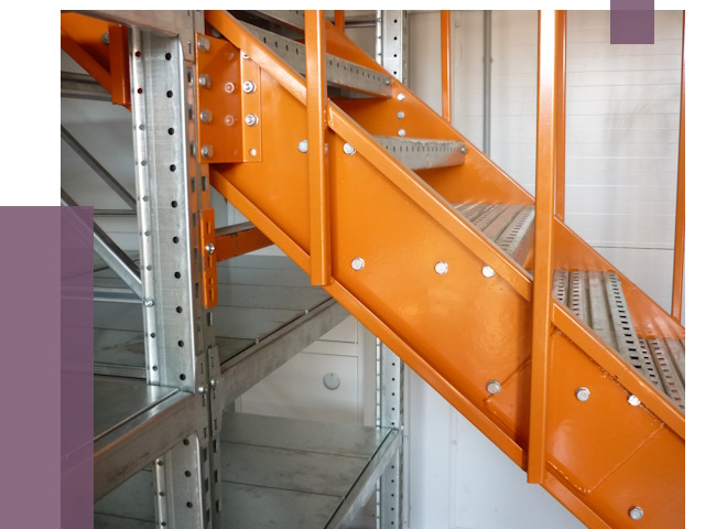 Лестницы для склада в Ноябрьске от 75975 руб. — решения | ПРОЛЁТ-Нбс