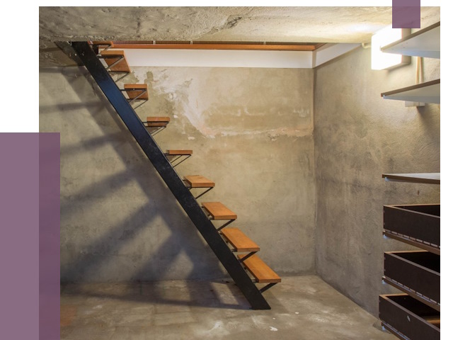 Лестницы в подвал в Ноябрьске от 13017 руб. — монтаж | ПРОЛЁТ-Нбс
