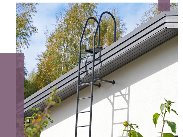 Лестницы на крышу в Ноябрьске от 18943 руб. — монтаж и монтаж ПРОЛЁТ-Нбс