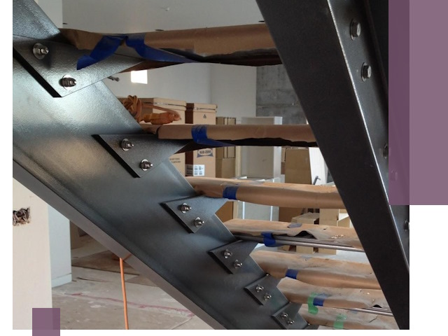 Усиление лестничных конструкций и усиление опор в Ноябрьске