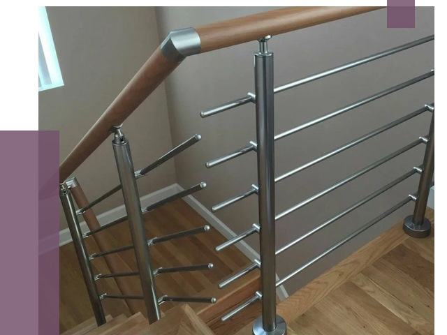 Изготовление перил в Ноябрьске от 4559 руб. — перила на заказ | ПРОЛЁТ-Нбс