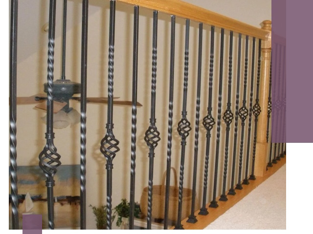 Изготовление и монтаж кованных перил в Ноябрьске под ключ