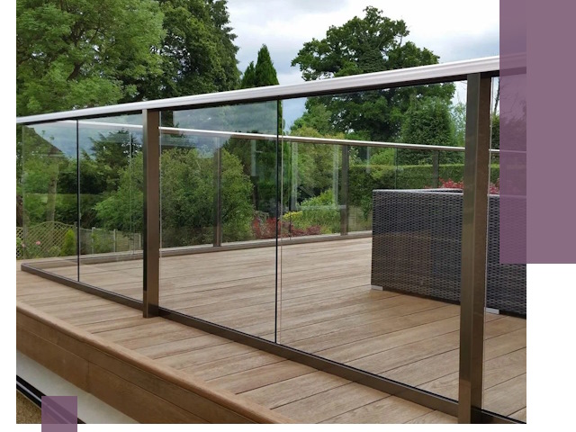 Алюминиевые перила на заказ в Ноябрьске — монтаж и гарантия