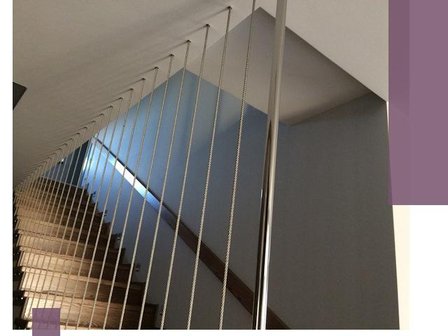 Тросовые перила под ключ в Ноябрьске — производство и монтаж