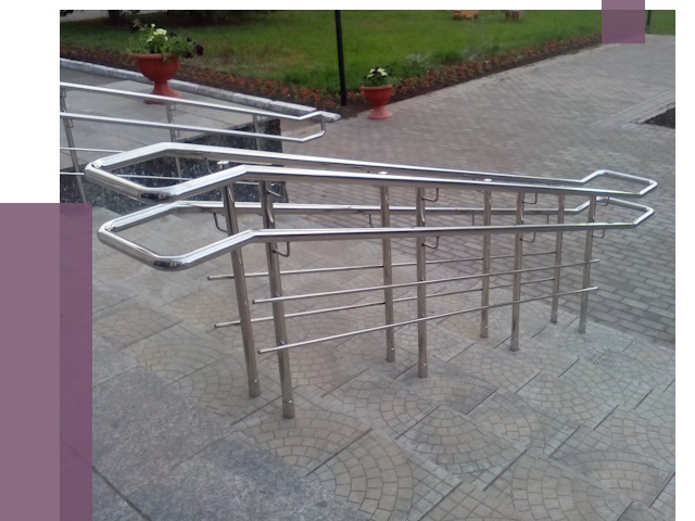 Перила для инвалидов в Ноябрьске от 7516 руб. под ключ | ПРОЛЁТ-Нбс