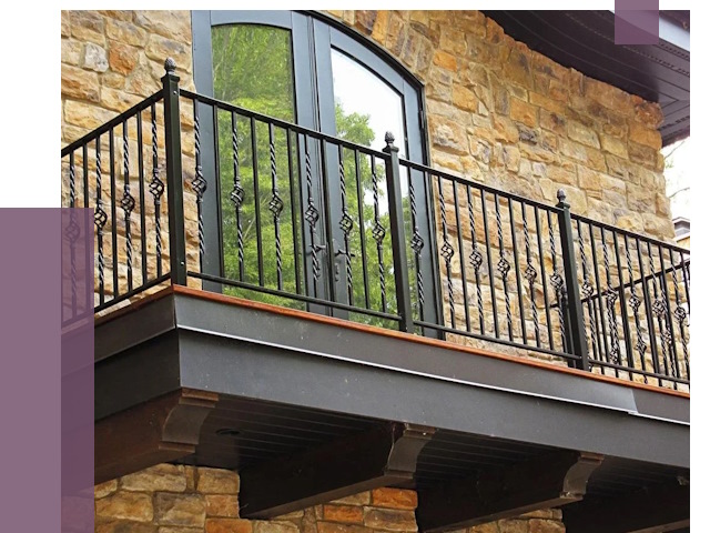 Балконные ограждения в Ноябрьске от 7952 руб. — купить | ПРОЛЁТ-Нбс