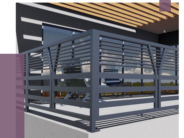 Изготовление балконных ограждений в Ноябрьске от 10637 руб. | ПРОЛЁТ-Нбс