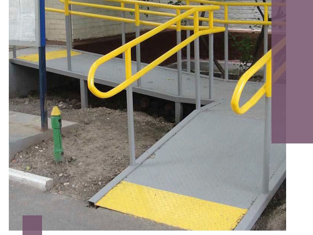 Монтаж пандусов для инвалидов в Ноябрьске — быстро и качественно