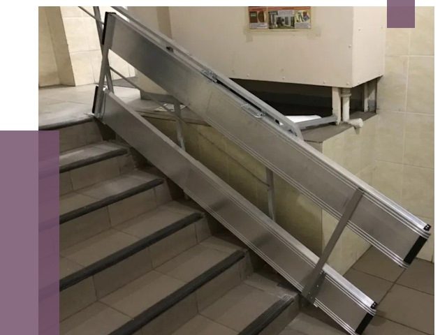 Откидные пандусы в Ноябрьске от 6585 руб. — купить | ПРОЛЁТ-Нбс