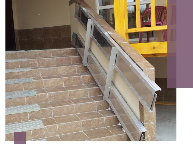 Откидные пандусы под ключ в Ноябрьске — монтаж и демонтаж