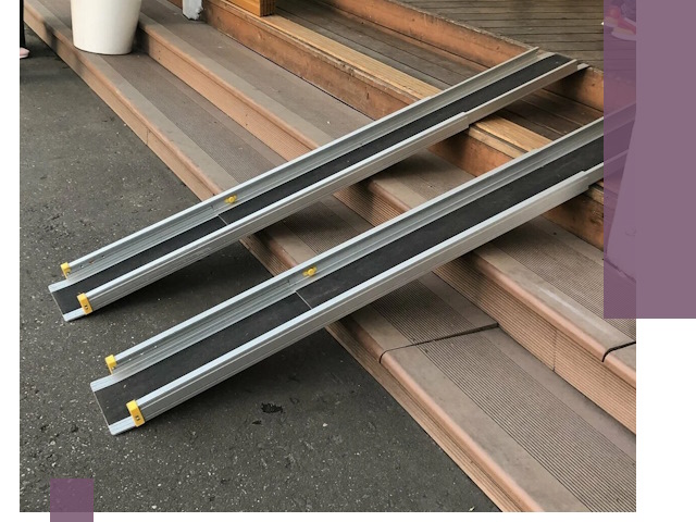 Телескопические пандусы под ключ в Ноябрьске — изготовление и монтаж