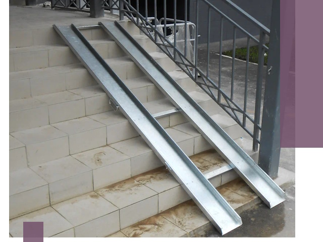 Пандусы для детских колясок в Ноябрьске: изготовление и монтаж