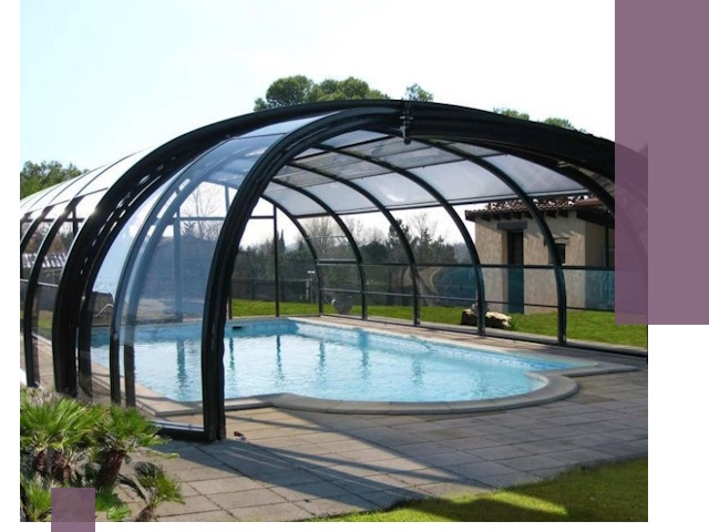 Навесы для бассейна в Ноябрьске: изготовление и монтаж под ключ