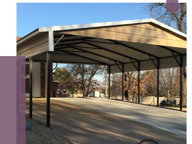 Двускатные навесы в Ноябрьске от 7952 руб.  | ПРОЛЁТ-Нбс