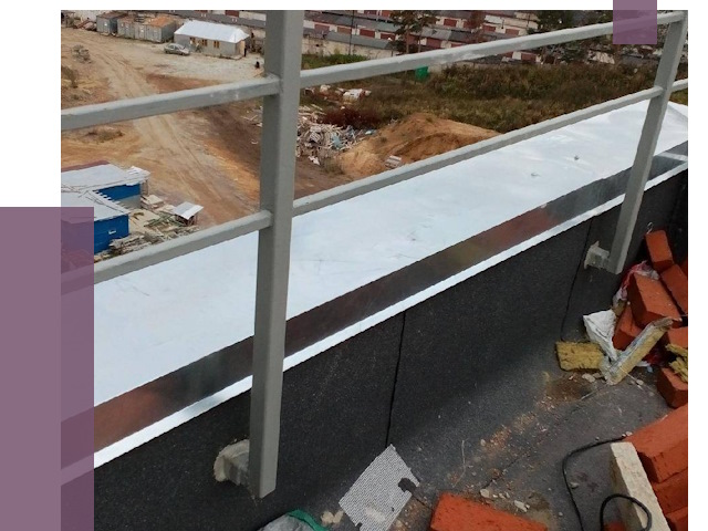 Монтаж парапетов в Ноябрьске от 4255 руб.  | ПРОЛЁТ-Нбс