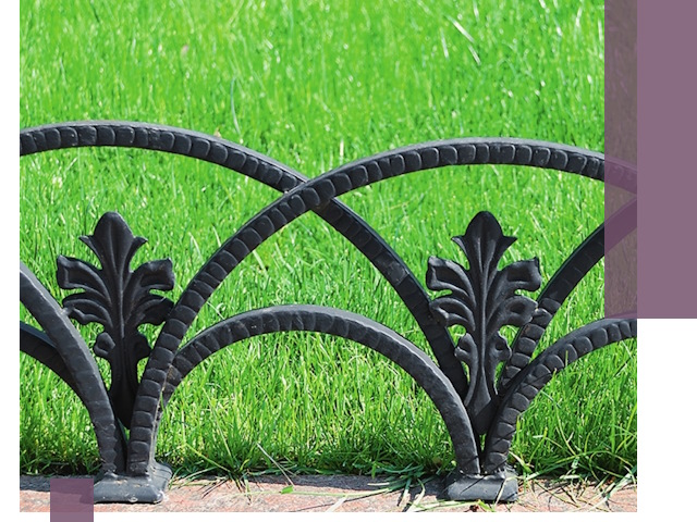 Декоративные металлические бордюры под ключ в Ноябрьске