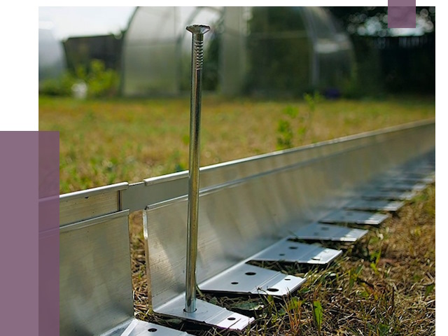 Металлические бордюры для газона в Ноябрьске от 4255 руб. | ПРОЛЁТ-Нбс