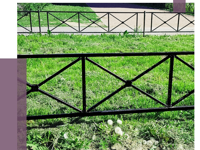 Металлические газонные ограждения в Ноябрьске от 4255 руб.