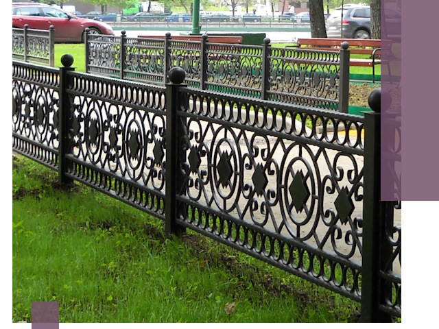 Секционные газонные ограждения под ключ в Ноябрьске