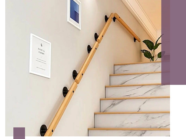 Поручни металлические и деревянные под ключ в Ноябрьске