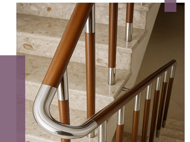 Монтаж поручней в Ноябрьске от 9624 руб. монтаж под ключ | ПРОЛЁТ-Нбс