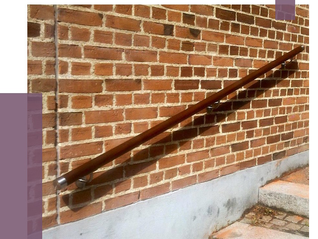 Изготовление пристенных поручней в Ноябрьске от 4407 руб. — ПРОЛЁТ-Нбс