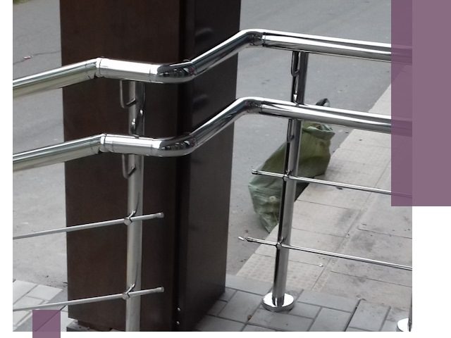 Монтаж поручней из нержавеющей стали в Ноябрьске качественно и быстро